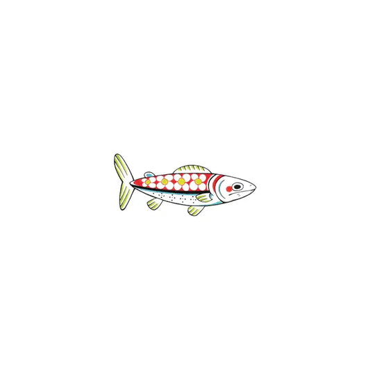 Daisy Fish Tattoo Pair