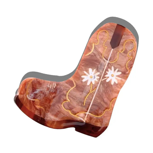 Cowboy Boot Claw Clip