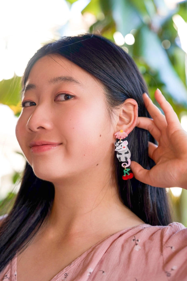 Dale the Possum Earrings
