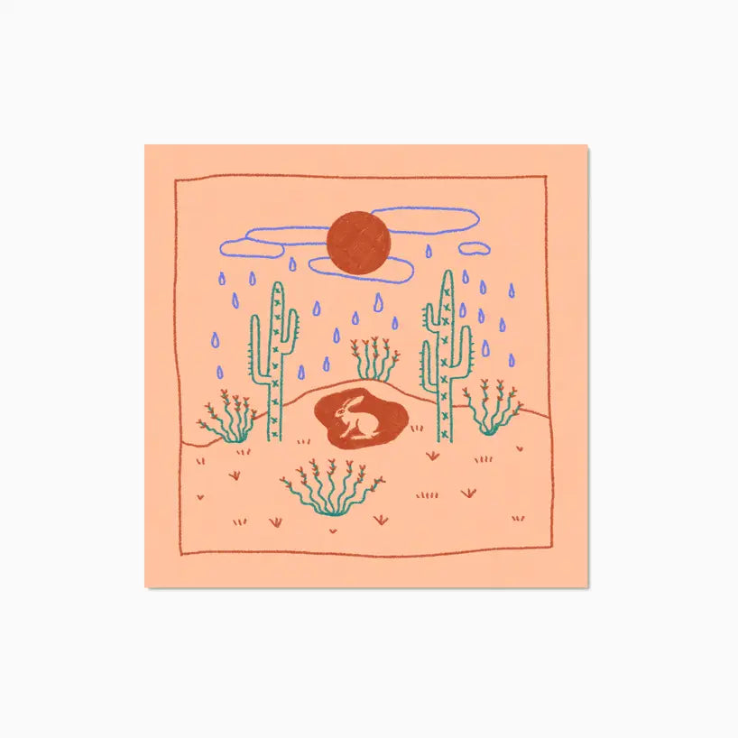 Desert Hare Sticker