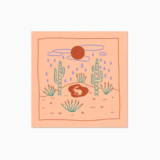 Desert Hare Sticker