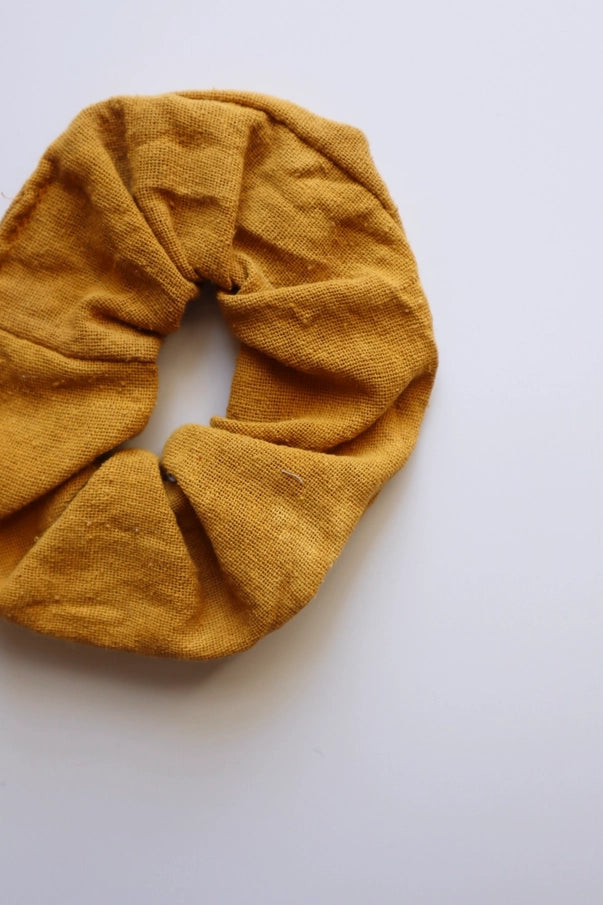 Raw Silk Naturally Dyed Scrunchies