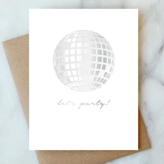 Disco Ball Birthday Card