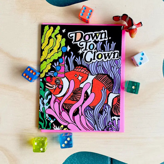 Down To Clownfish Card