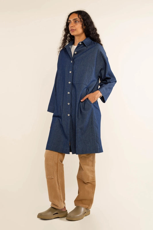 Esme Denim Chore Overshirt