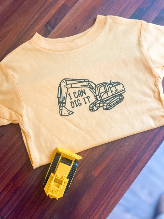 Excavator Toddler Tee