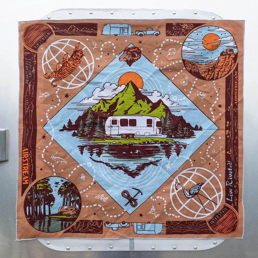 Explore Everywhere - Airstream Bandana