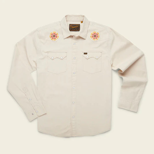 Crosscut Deluxe Snapshirt - Beach Blooms