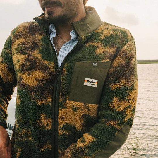 Chisos Fleece Jacket: Diffusion Camo