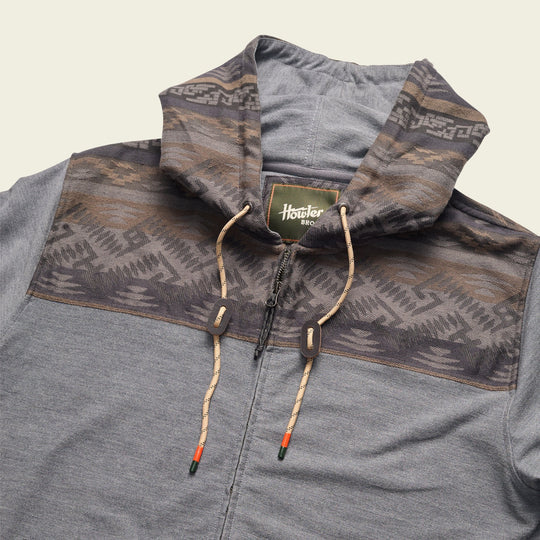 Shaman Hoodie: Deep Grey/Herrador Jacquard