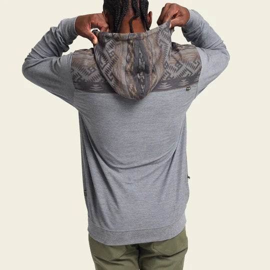 Shaman Hoodie: Deep Grey/Herrador Jacquard