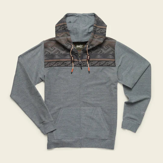 Shaman Hoodie: Deep Grey/Herrador Jacquard