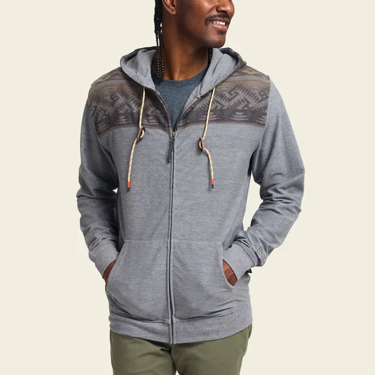 Shaman Hoodie: Deep Grey/Herrador Jacquard