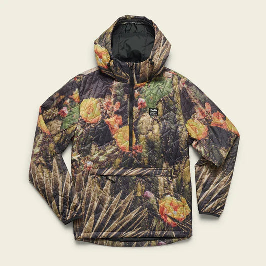 Voltage Quilted Pullover: Cactus Mob
