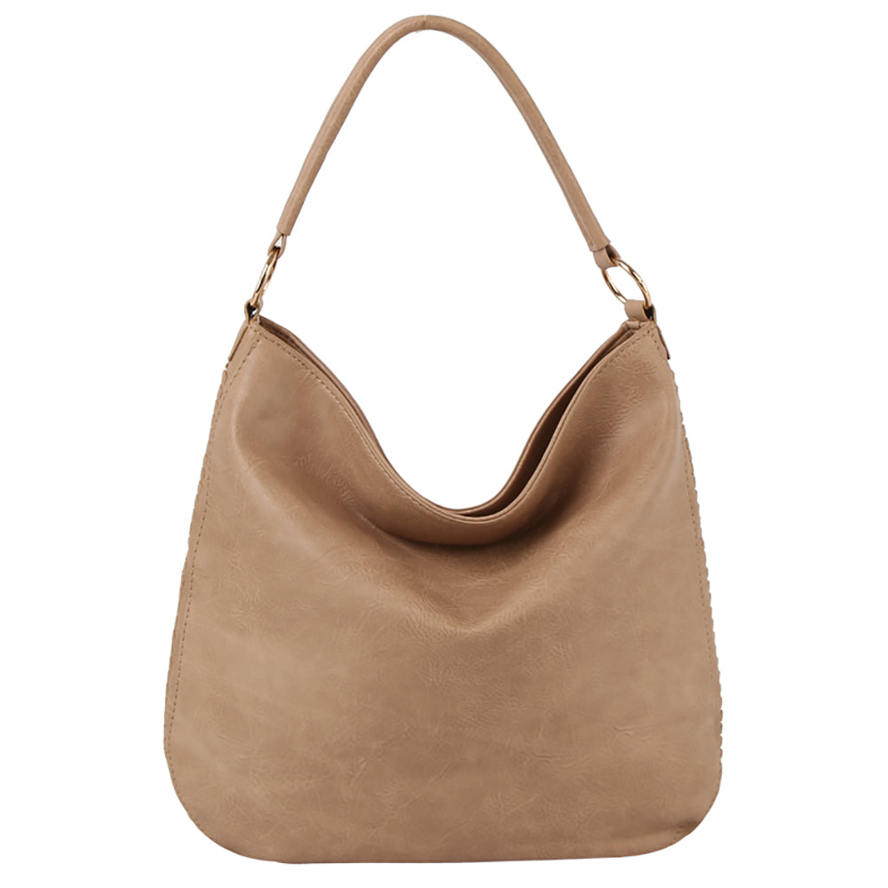 Stitch Hobo Shoulder Bag