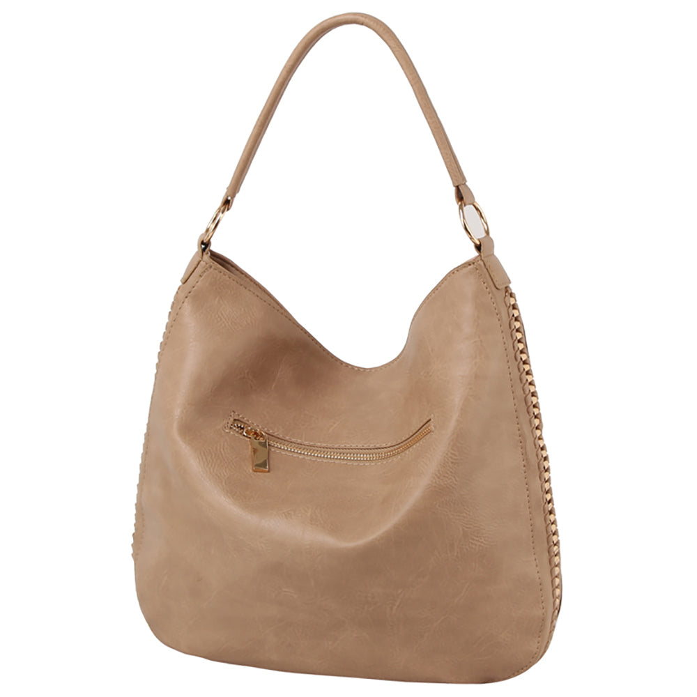 Stitch Hobo Shoulder Bag