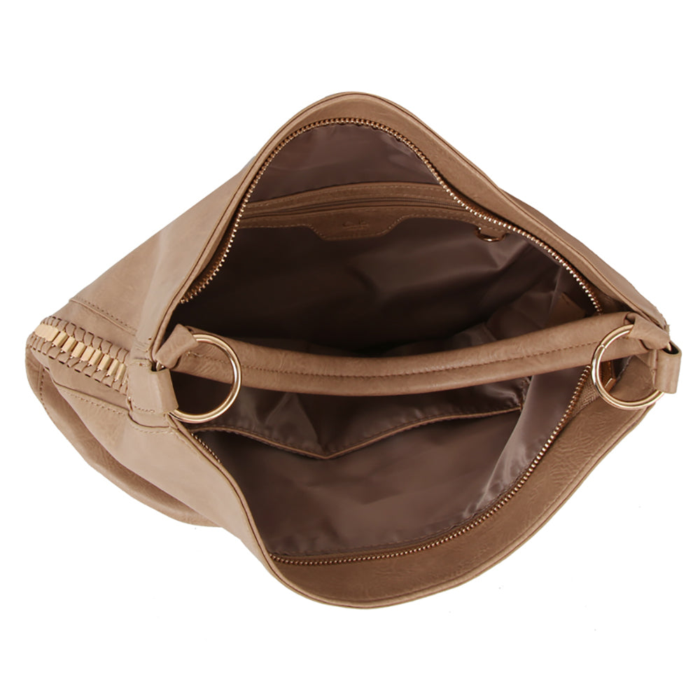 Stitch Hobo Shoulder Bag