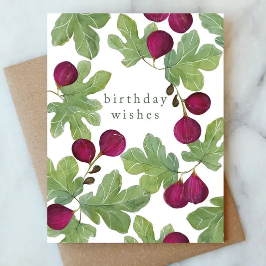 Figs Birthday Greeting Card