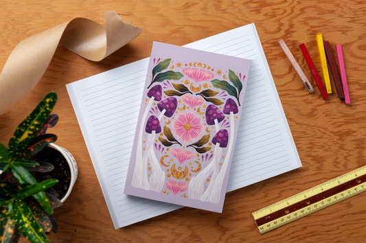 Fungi Blooms Classic Layflat Journal Notebook