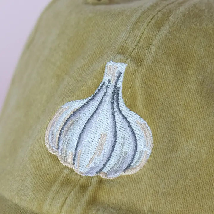 Garlic Embroidered Hat