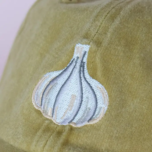 Garlic Embroidered Hat