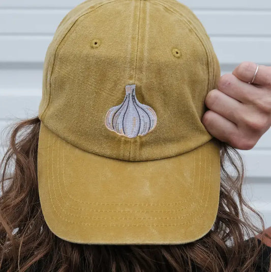 Garlic Embroidered Hat