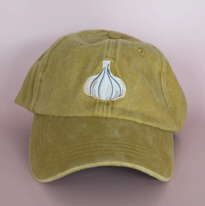 Garlic Embroidered Hat