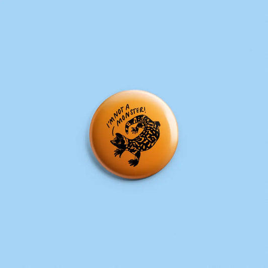 Gila Monster Button Pin