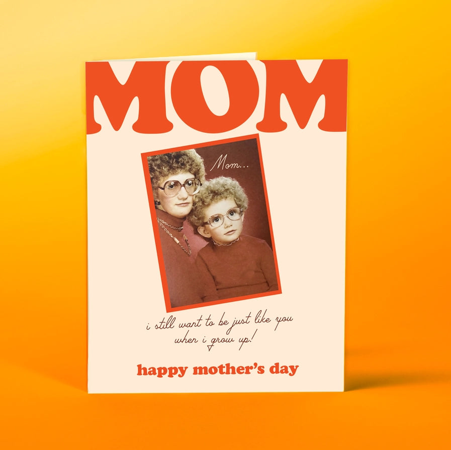 Glasses Mom Mother's Card