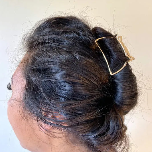 Gold Cat Claw Clip