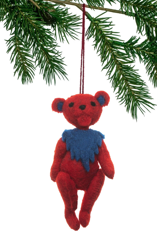 Grateful Dead Bear Ornament