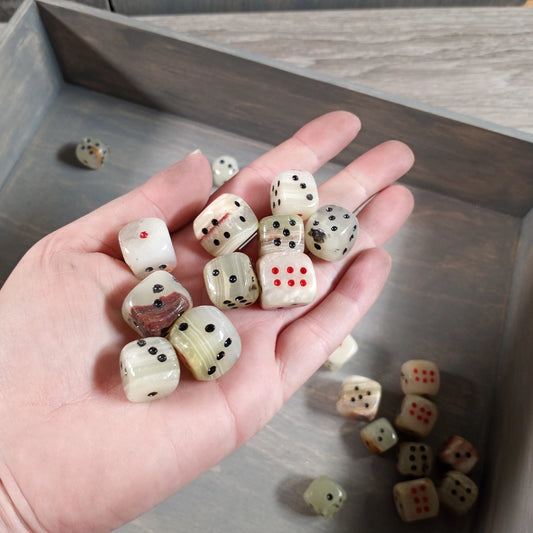 Green Onyx Dice