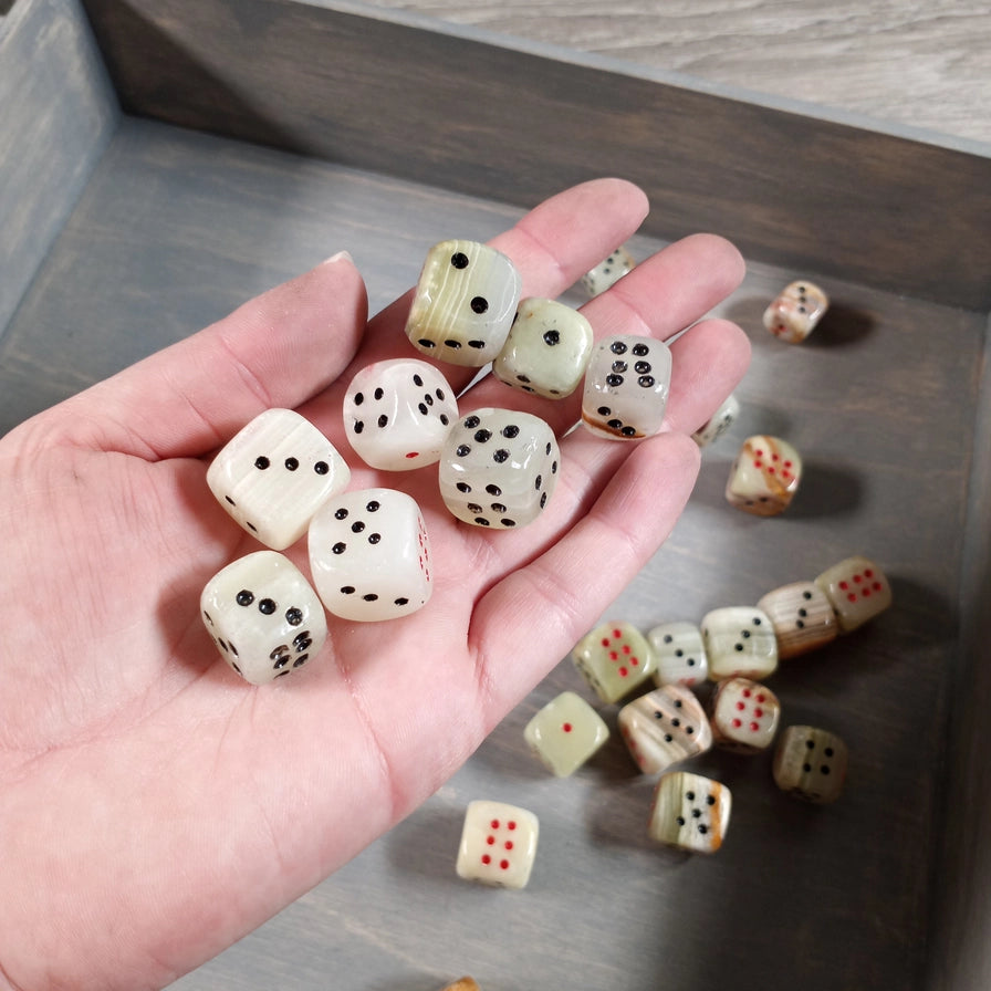 Green Onyx Dice