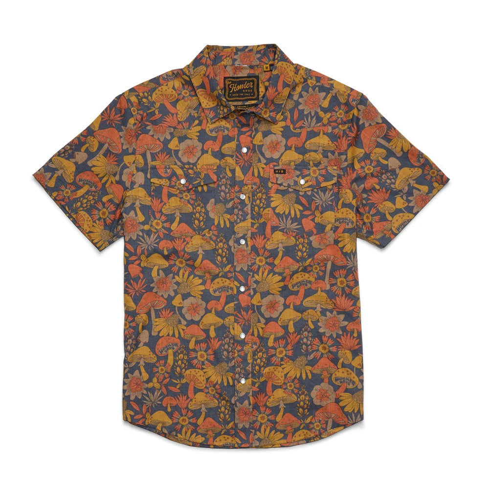 H Bar Snapshirt - Fungi Forage Nightfall
