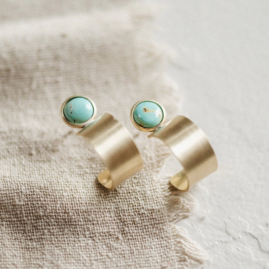 Hyalite Hoop Earrings