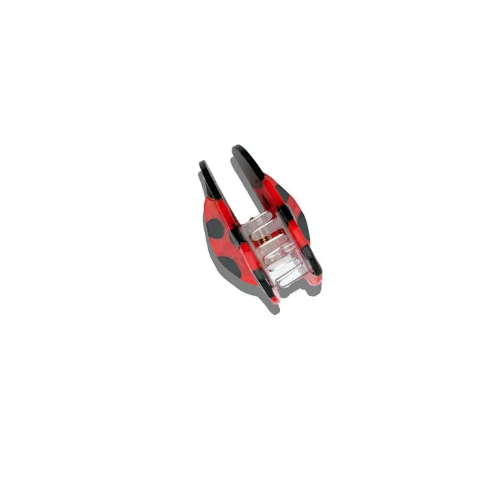 Hand Painted Ladybug Claw Clip