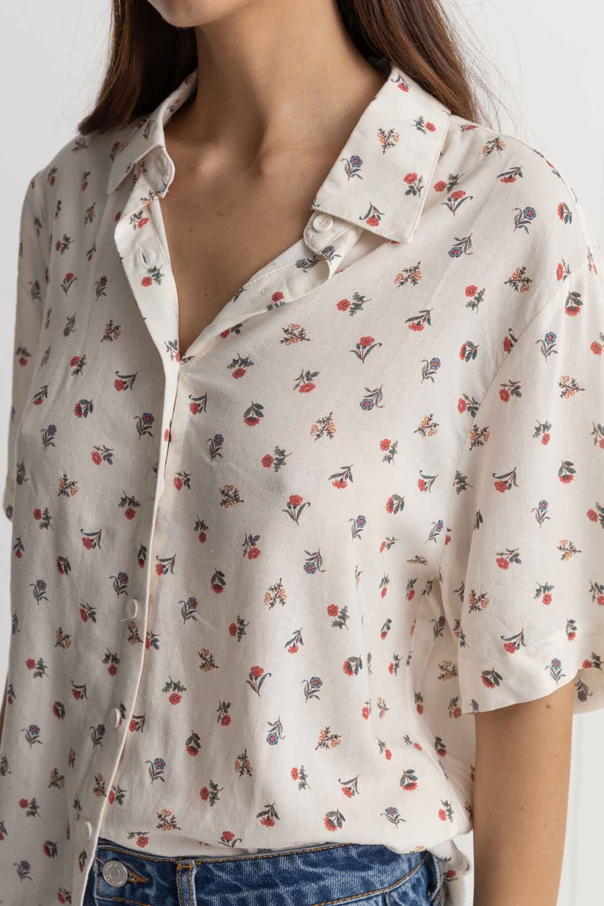 Harlow Floral Short Sleeve Shirt