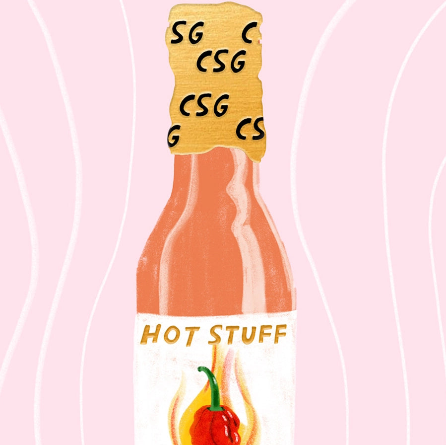 Hot Sauce - Father's Day Card