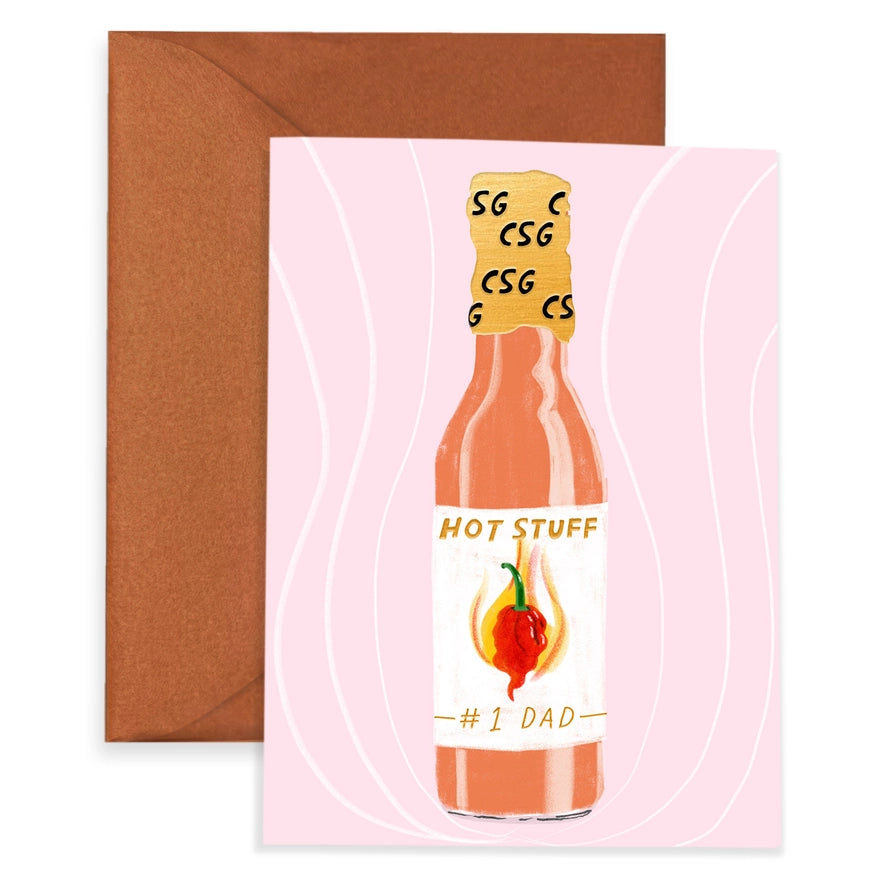 Hot Sauce - Father's Day Card