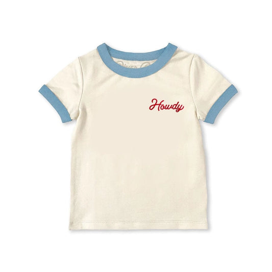 Howdy Youth Vintage Ringer Tee