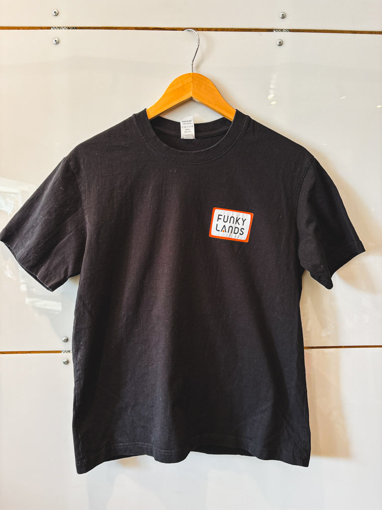 Funky Lands Black S/S Tee - vintage