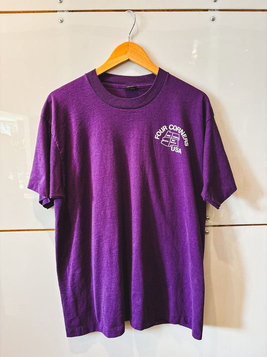 Four Corners Purple S/S Tee - vintage