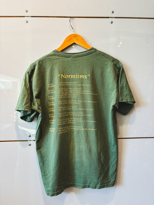Cheers 'Normisms' s/s tee- vintage