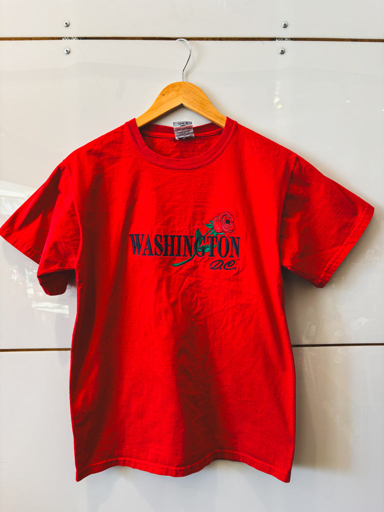 Washington DC red s/s tee - vintage