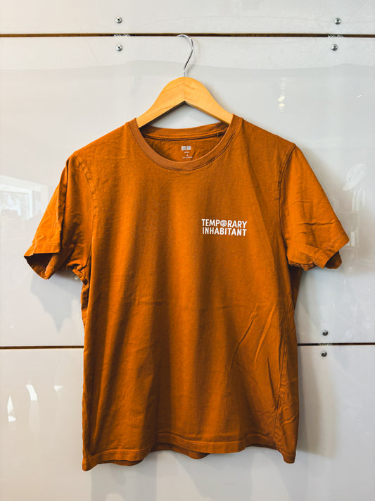 Small logo rust s/s tee - upcycled