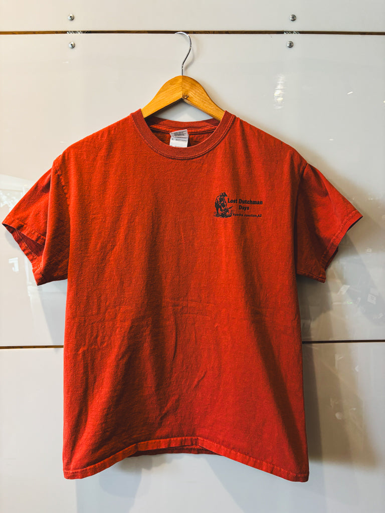 Lost Dutchman Days rust s/s tee - vintage