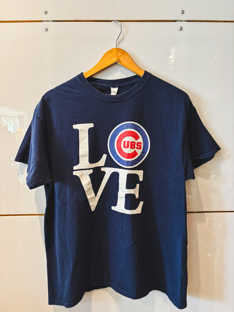 LOVE Cubs navy s/s tee - vintage