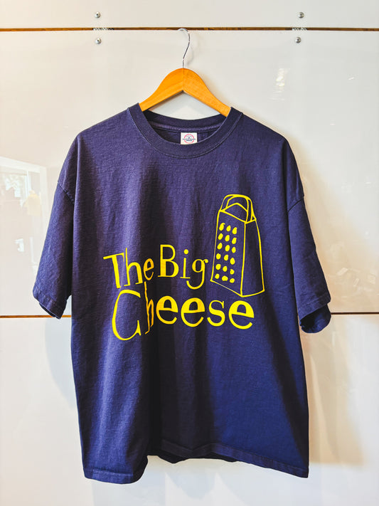 The Big Cheese navy tee - vintage