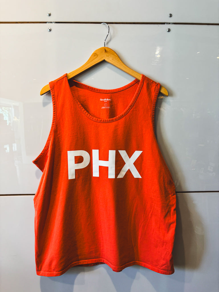 Big PHX orange tank - upcycled