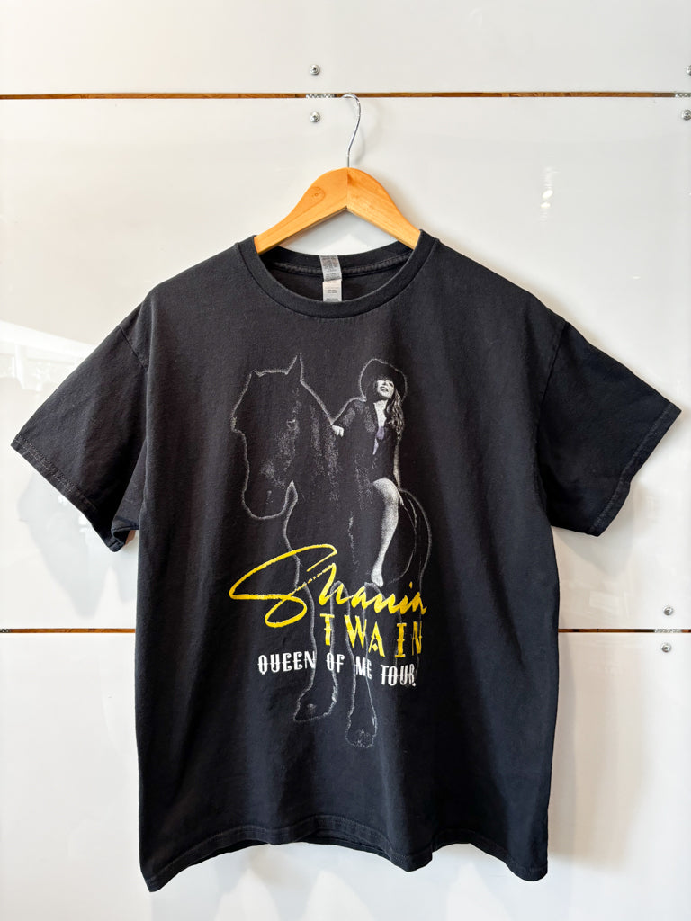 Shania Twain Queen of Me Tour black tee - pre-loved